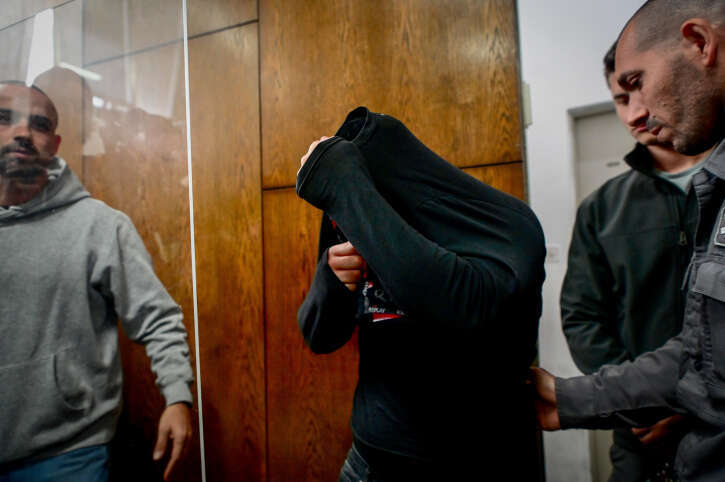 עדי מזרחי בבית המשפט. | אבשלום ששוני, פלאש 90