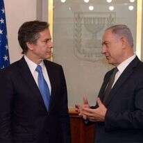 בלינקן ונתניהו. 2016. | חיים צח, לע"מ