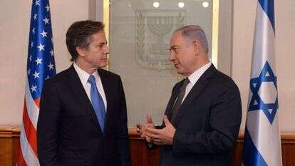 בלינקן ונתניהו. 2016. | חיים צח, לע"מ