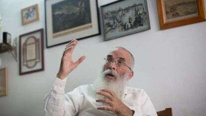 הרב מרדכי שטרנברג. | יונתן זינדל/פלאש90