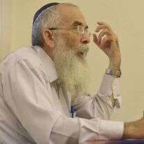 הרב מרדכי שטרנברג. | יוסי צבקר, באדיבות ישיבת מעלה אליהו