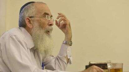 הרב מרדכי שטרנברג. | יוסי צבקר, באדיבות ישיבת מעלה אליהו