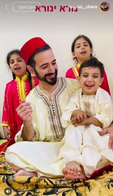 תגובות גם ממרוקו. אוחנה והילדים באינסטגרם