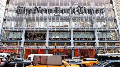 בניין הניו יורק טיימס בניו יורק | שאטרסטוק