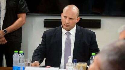 התוכנית לא החלה לפעול מוקדם יותר, כשהותקף משמאל. נפתלי בנט. | אבשלום ששוני, פלאש 90