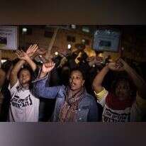 מחאה בירושלים נגד גירוש פליטים, 2018. | הדס פרוש, פלאש 90