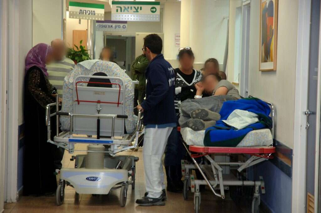 חדר המיון בסורוקה. | דודו גרינשפן חדר המיון בסורוקה. | דודו גרינשפן