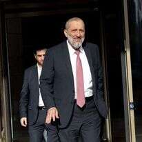 דרעי בצאתו מדיוני המו"מ, השבוע. | יונתן זינדל, פלאש 90