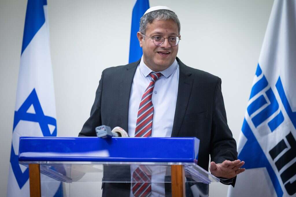 איתמר בן־גביר. | יונתן זינדל, פלאש 90