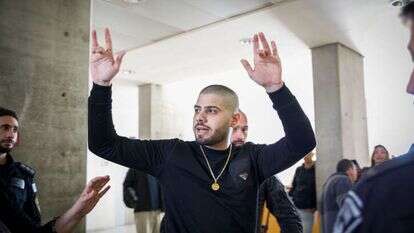 אדהם בשיר שהורשע בביצוע הלינץ' בעכו. | שיר תורם/פלאש 90