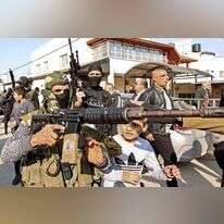 חמושים וילדים בג'נין. | AFP