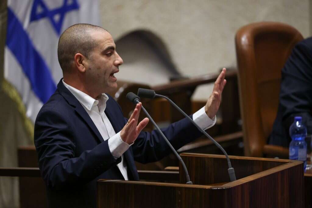 אופיר כץ במליאת הכנסת | דוברות הכנסת- נועם מושקוביץ. אופיר כץ במליאת הכנסת | דוברות הכנסת- נועם מושקוביץ.