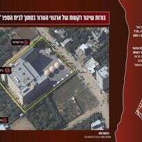 בורות שיגור רקטות בסמוך לבית הספר אלפרקאן בשכונת אלזיתון. קרדיט: דובר צה"ל