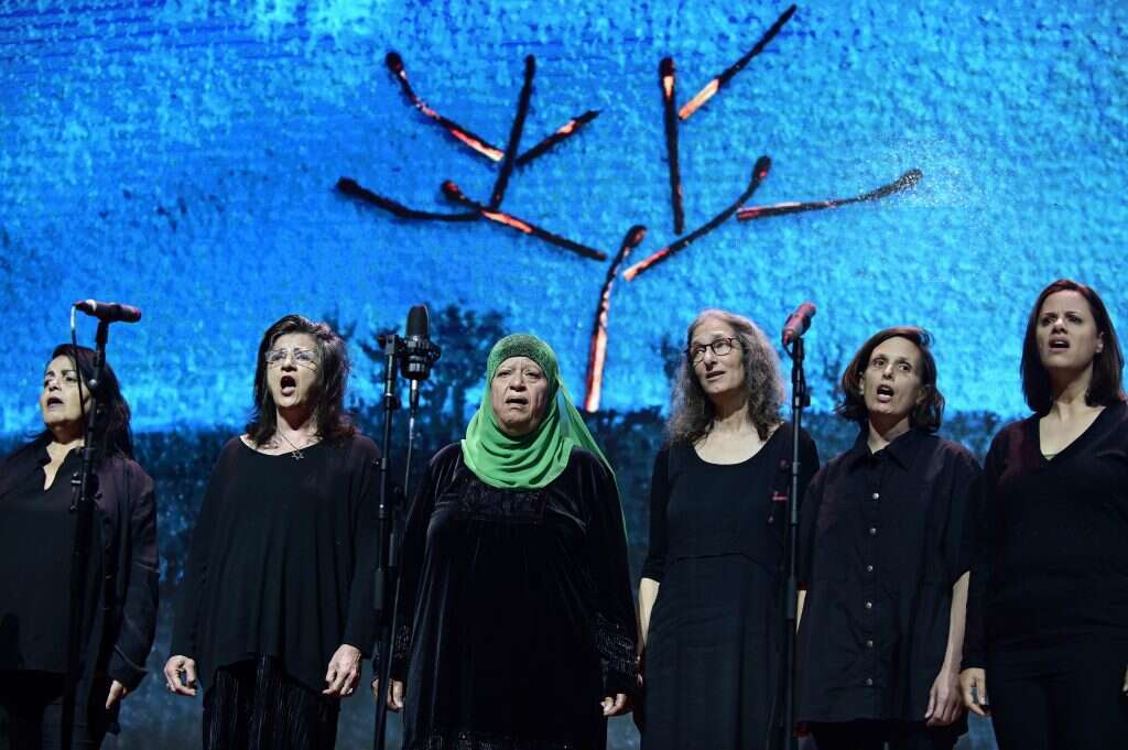 "נטע האמינה בדו־קיום". טקס זיכרון משותף. | תומר ניוברג, פלאש 90 "נטע האמינה בדו־קיום". טקס זיכרון משותף. | תומר ניוברג, פלאש 90