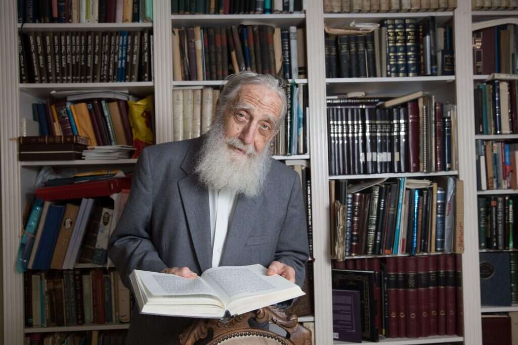 פרופסור שלום רוזנברג. | מרים אלסטר, פלאש 90