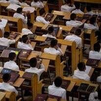 תלמידי ישיבה בירושלים, אילוסטרציה. | אהרון קרוהן, פלאש 90