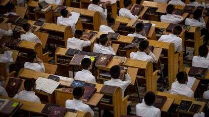 תלמידי ישיבה בירושלים, אילוסטרציה. | אהרון קרוהן, פלאש 90