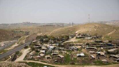 חאן אל־אחמר. | יונתן זינדל, פלאש 90