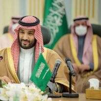 יורש העצר הסעודי והאיש החזק בממלכה, מוחמד בן סלמן. | EPA