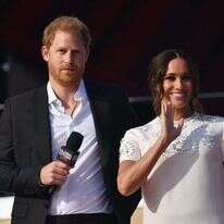 הארי ומייגן. | AFP