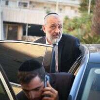 יו"ר ש"ס אריה דרעי. | אריה לייב אברמס/פלאש90