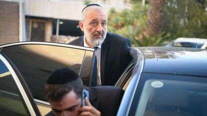 יו"ר ש"ס אריה דרעי. | אריה לייב אברמס/פלאש90