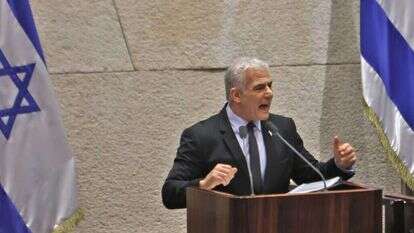 יאיר לפיד. | AFP