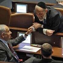 דרעי ונתניהו. | AFP