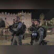 מג"בניקים בעיר העתיקה בירושלים. למצולמים אין קשר לכתבה. | EPA