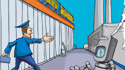 איור של מחולל הציורים DALL־E־2 על פי טקסט שהציע ChatGPT