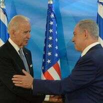 נתניהו וביידן. | עמוס בן־גרשום, לע"מ