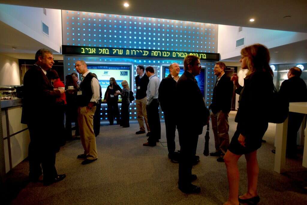 הבורסה בתל־אביב. | משה שי, פלאש 90