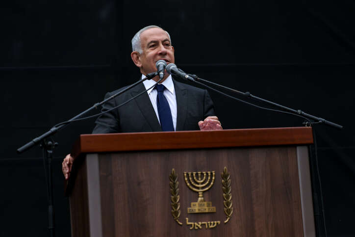 נתניהו מספיד את הרב דרוקמן. | יונתן זינדל, פלאש 90 נתניהו מספיד את הרב דרוקמן. | יונתן זינדל, פלאש 90