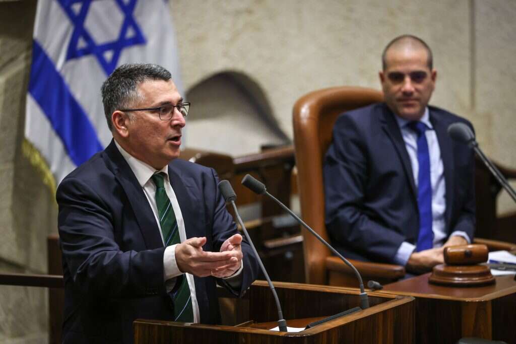 גדעון סער. קרדיט: נועם מושקוביץ, דוברות הכנסת