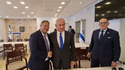 נתניהו עם איתמר בן־גביר