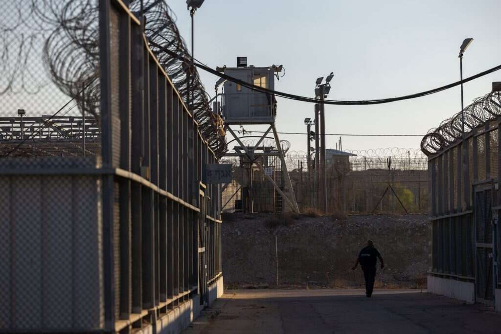 כלא קציעות. | נתי שוחט, פלאש 90