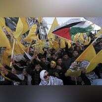 עצרת יום השנה ה-58 לפת"ח. | EPA