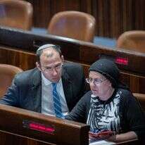 חברי הכנסת אורית סטרוק ושמחה רוטמן. | יונתן זינדל, פלאש 90