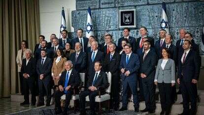 השבעת הממשלה ב-2022. | יונתן זינדל - פלאש 90