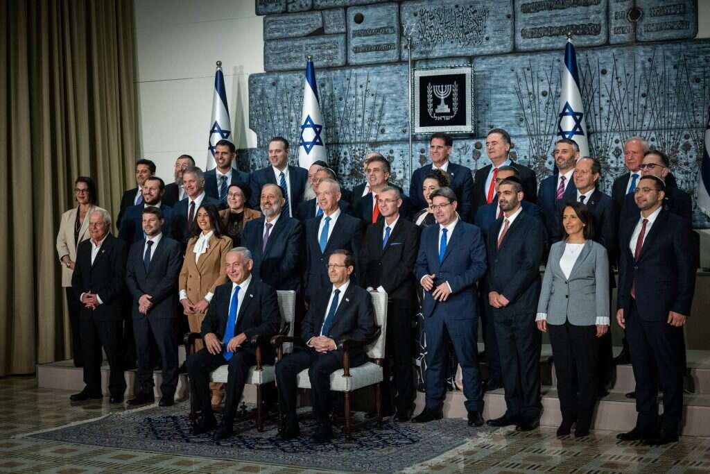 השבעת הממשלה ב-2022. | יונתן זינדל - פלאש 90