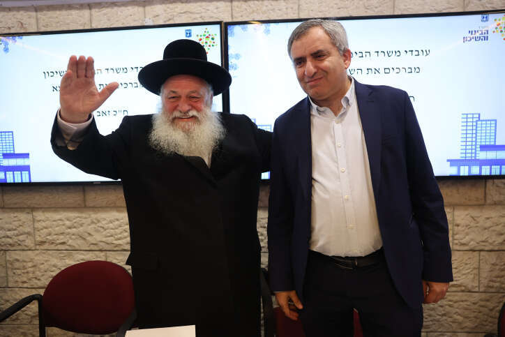 יצחק גולדקנופף וזאב אלקין. | יונתן זינדל פלאש90 יצחק גולדקנופף וזאב אלקין. | יונתן זינדל פלאש90