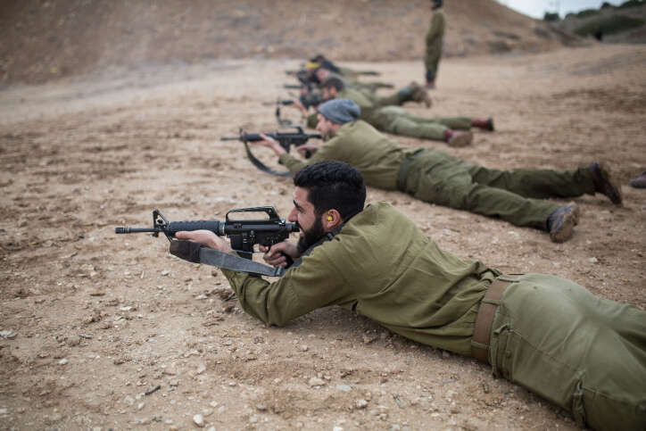 חיילי מילואים באימון, אילוסטרציה. | Maor Kinsbursky/Flash90