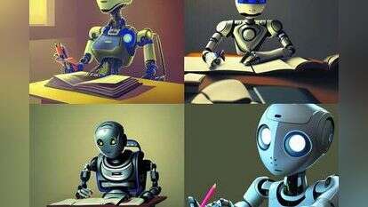 AI. ציור בינה מלאכותית במנוע ה-AI נייטקפה