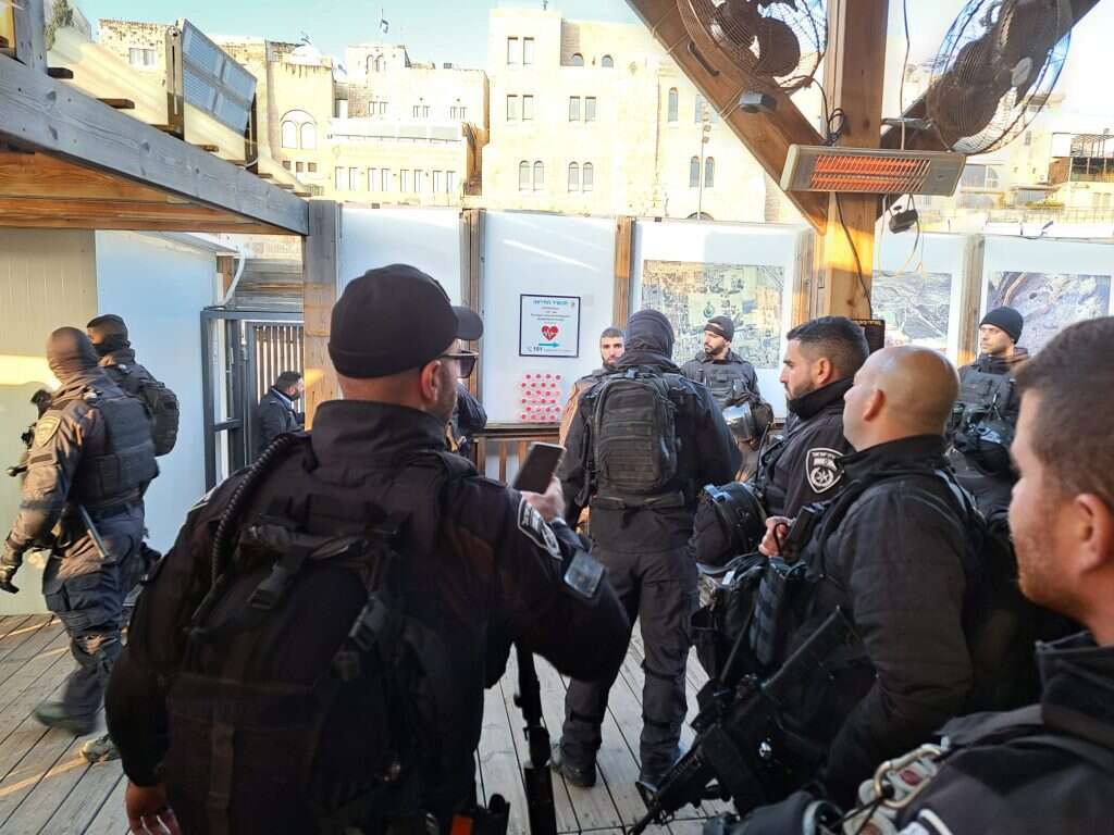 כוחות מג"ב עוזבים את הר הבית, הבוקר. | תום ניסני