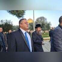 בן גביר בהר הבית. ללא קרדיט