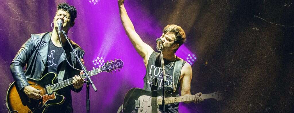 יוצרים יחד להיטים. מימין: גיא מנטש. | שלומי פינטו