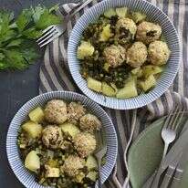 קציצות רכות עם סלרי ותפוחי אדמה. | אפרת ליכטנשטט