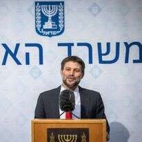 סמוטריץ' במשרד האוצר. | יונתן זינדל, פלאש 90