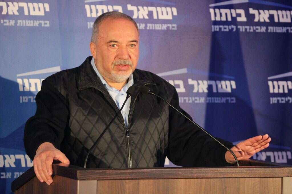 אביגדור ליברמן. | יהונתן שאול