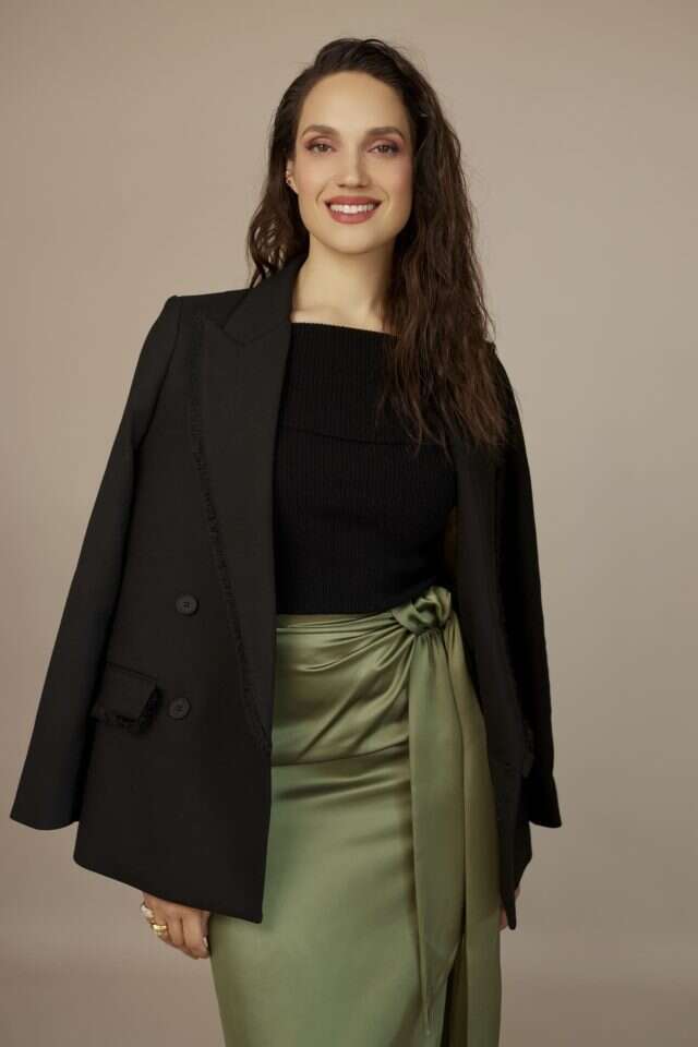 מארינה מקסימיליאן. | שי פרנקו, איפור: ערן פאל, שיער: אבישי מסטי, סטיילינג: תומר אלמוזנינו